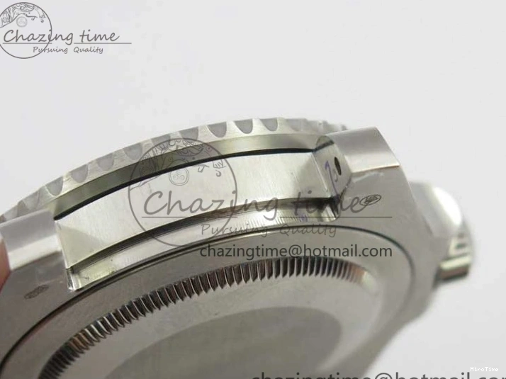 MiroTime 0417 Breathable GMT Master II 116719 BLRO Real Ceramic 904L SS GMF 1:1 Best Edition Black Dial on Bracelet A3186 (Correct Hand Stack) 3243